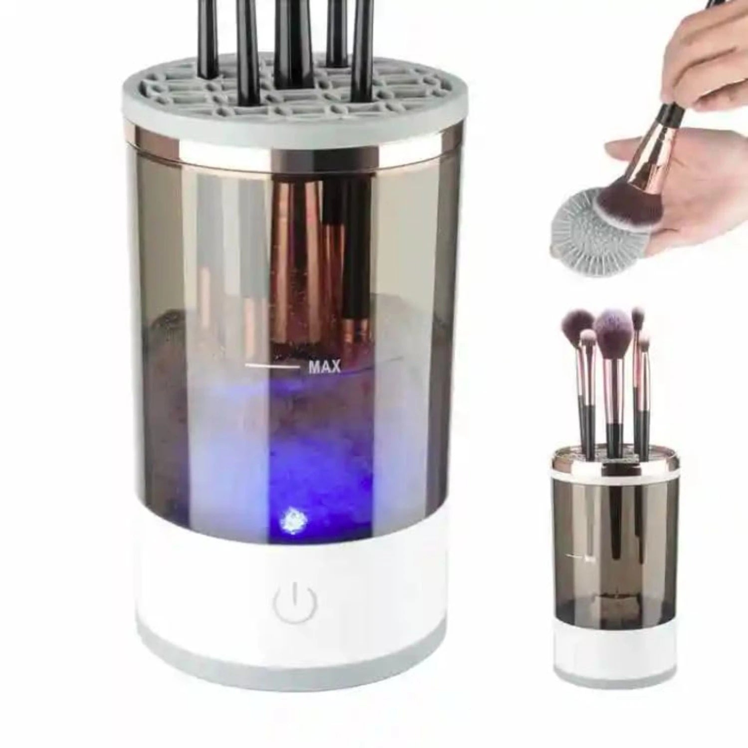 High-quality, professional and convenient Women's Cosmetic Makeup Brush Cleaner Machine - The Complete Essential Beauty Tool Kit