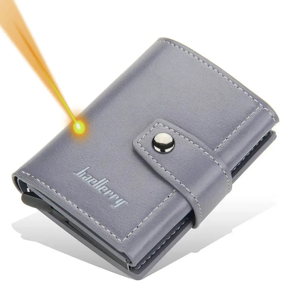 2024 Rfid Men Card Wallets Free Name Engraving Carbon Fiber Card Holder Slim Mini Wallet Small Money Bag Male Purses