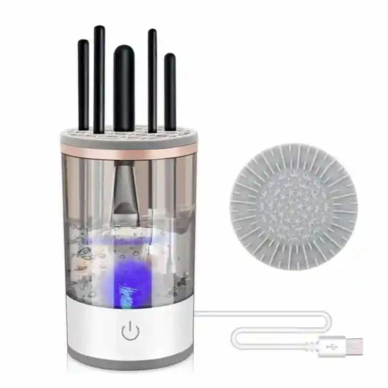 High-quality, professional and convenient Women's Cosmetic Makeup Brush Cleaner Machine - The Complete Essential Beauty Tool Kit