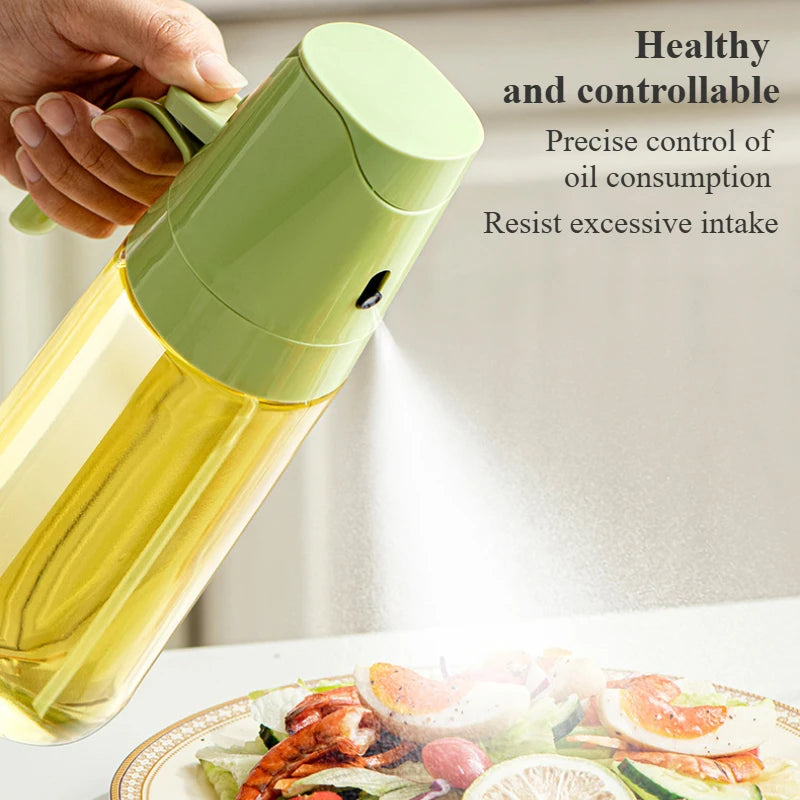 Zackoo Kitchen Oil Spray Bottle Household Food Grade Spray Pour Air Fryer Atomized Spray Oil Sprayer Glass Bottle for Kitchen